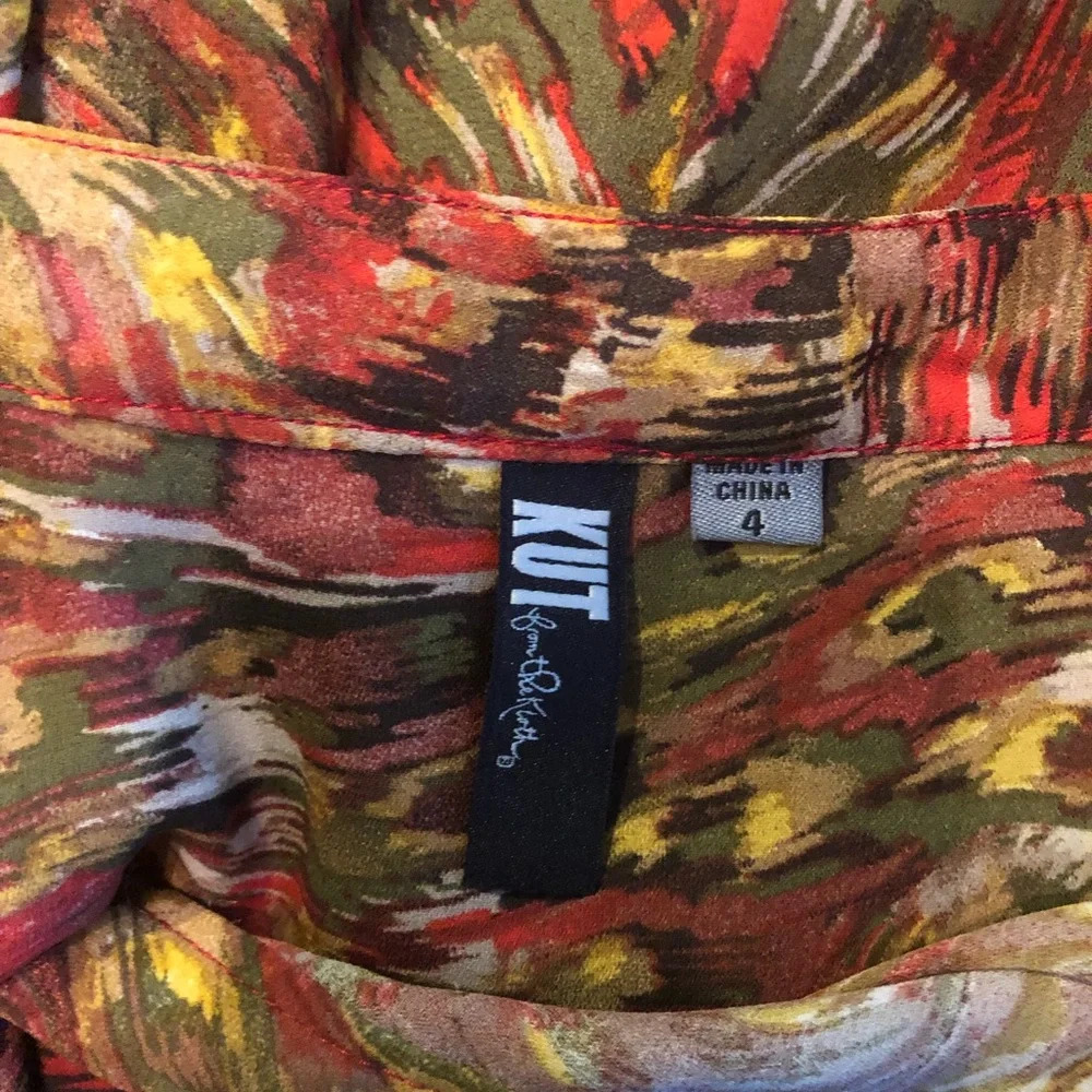 Kut from the Kloth Cottagecore Popover Dress - Picture 9 of 11